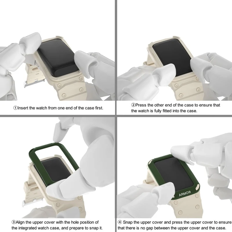 Huawei Band 8 / 7 / 6 strap with protective cover