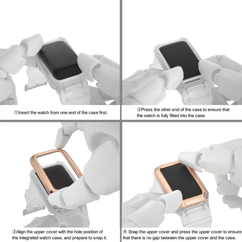 Huawei Band 8 / 7 / 6 strap with protective cover