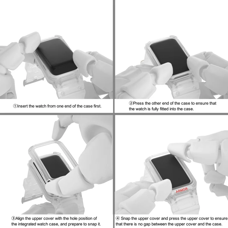 Huawei Band 8 / 7 / 6 strap with protective cover