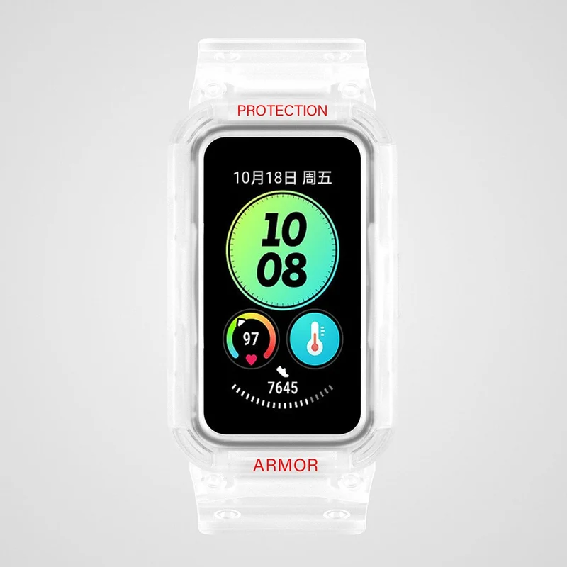 Huawei Band 8 / 7 / 6 strap with protective cover
