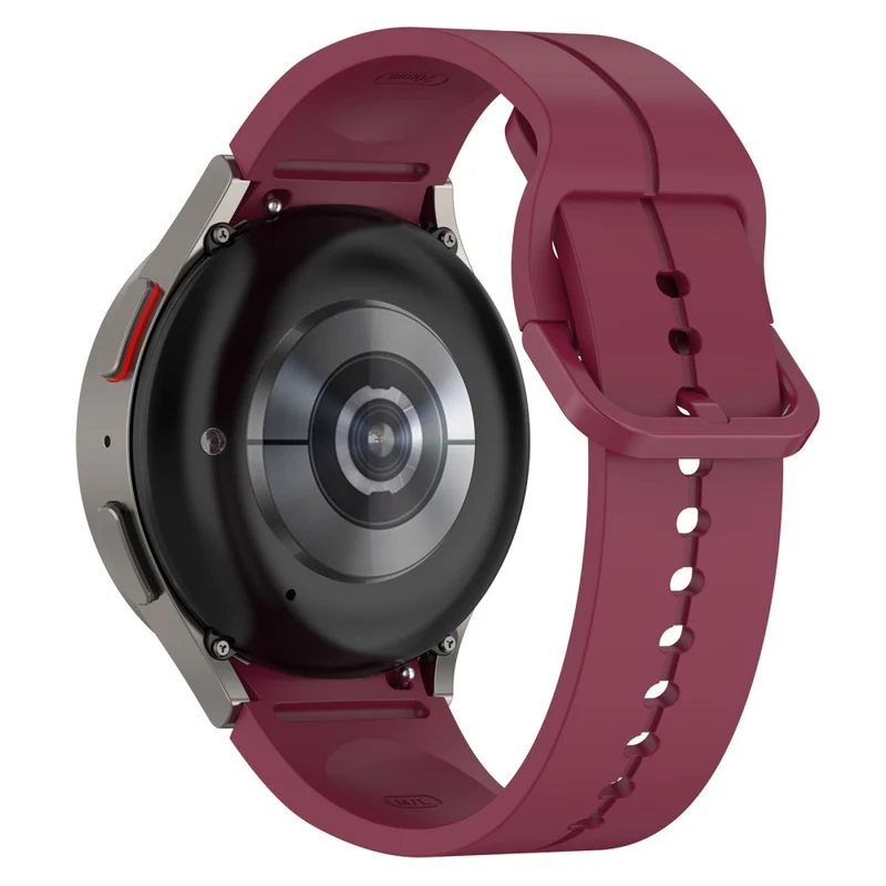 20mm silicone groove strap for Samsung Galaxy Watch 6 / 5 / 4 / 3 (41mm)