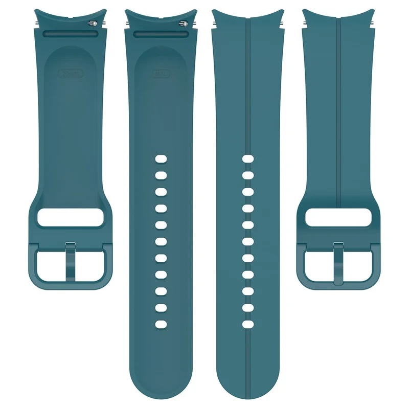 20mm silicone groove strap for Samsung Galaxy Watch 6 / 5 / 4 / 3 (41mm)
