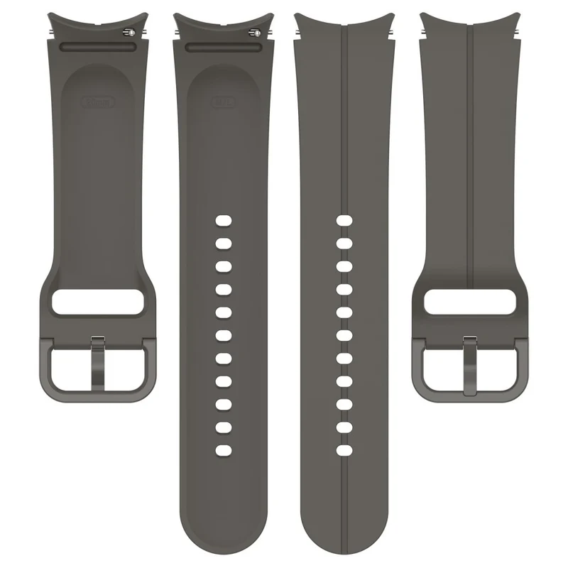 20mm silicone groove strap for Samsung Galaxy Watch 6 / 5 / 4 / 3 (41mm)