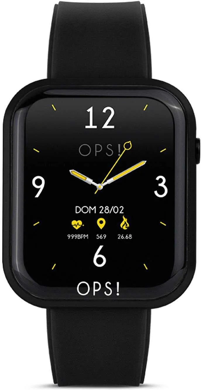 OPS! Smart Call OPSSW-09 Unisex-Smartwatch • Telefonfunktion • Italienisches Design