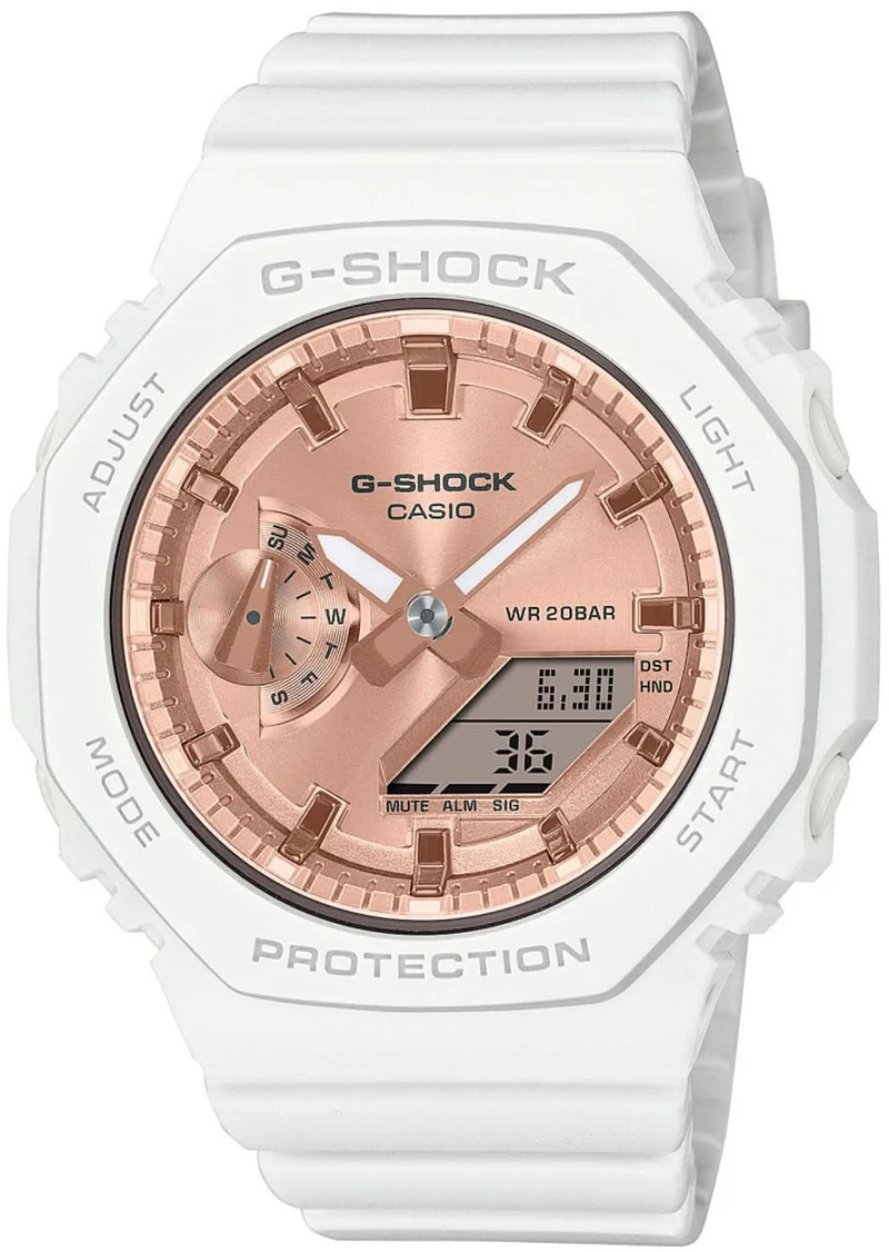 Casio G-Shock GMA-S2100MD-7AER Damenuhr • Extreme Stoßfestigkeit • Elegantes Metallic-Design