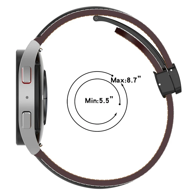 Samsung Galaxy Watch 6 / 6 Classic / 4 (40mm) Genuine leather strap