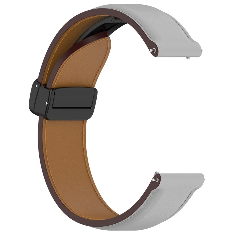 22mm Genuine leather strap for Huawei and Samsung watch