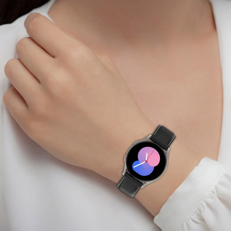 22mm Genuine leather strap for Huawei and Samsung watch