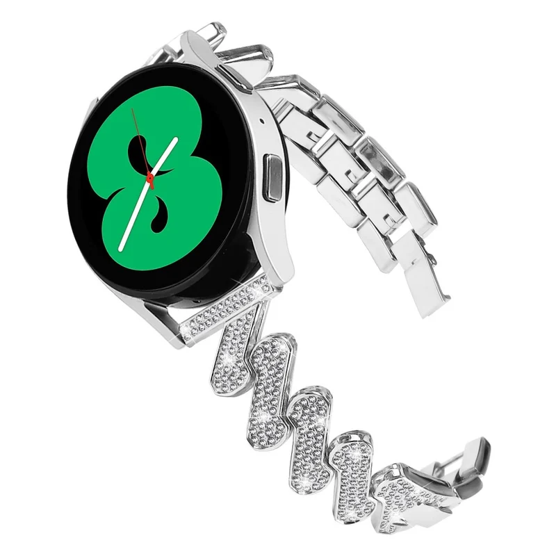 20mm Amazfit Cheetah Square rhinestone metal strap
