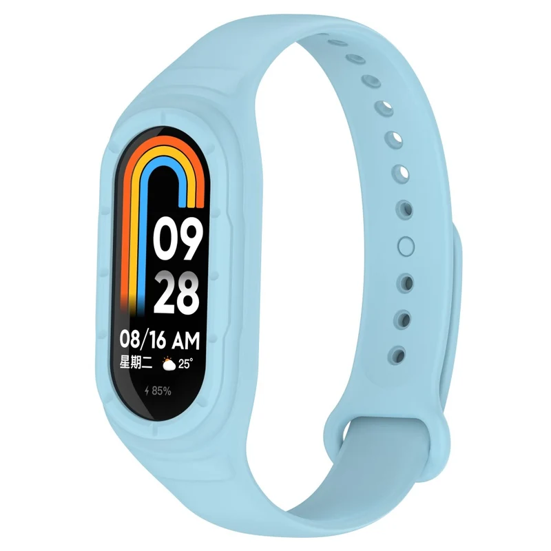 Xiaomi Smart Band 8 silicone strap with integrated cover