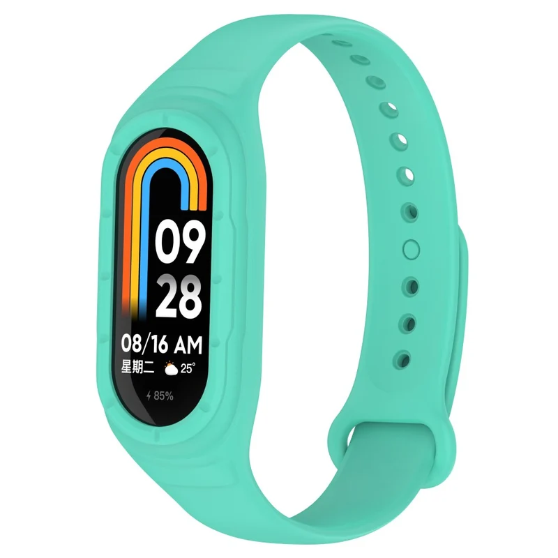 Xiaomi Smart Band 8 silicone strap with integrated cover