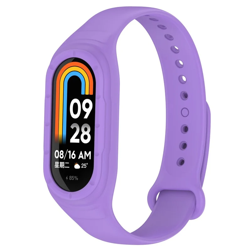 Xiaomi Smart Band 8 silicone strap with integrated cover