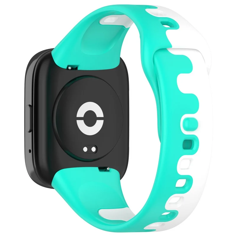 Xiaomi Redmi Watch 3 Active / Lite 3 splicing color silicone strap - Black / White