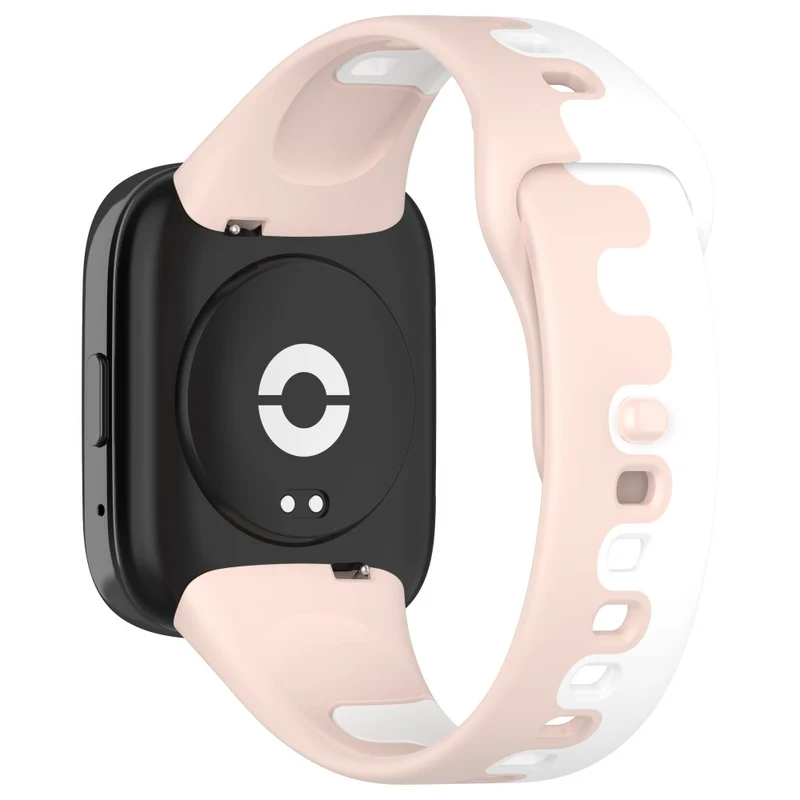 Xiaomi Redmi Watch 3 Active / Lite 3 splicing color silicone strap - Black / White