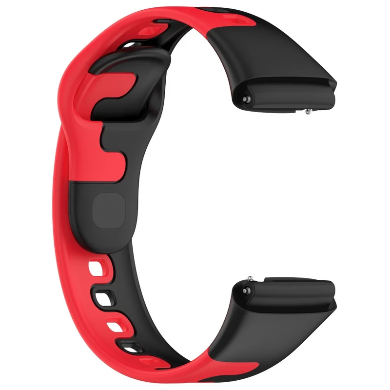 Xiaomi Redmi Watch 3 Active / Lite 3 splicing color silicone strap - Black / White