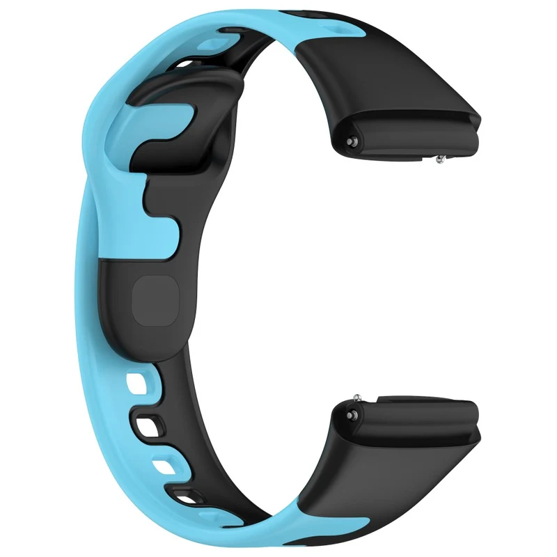 Xiaomi Redmi Watch 3 Active / Lite 3 splicing color silicone strap - Black / White