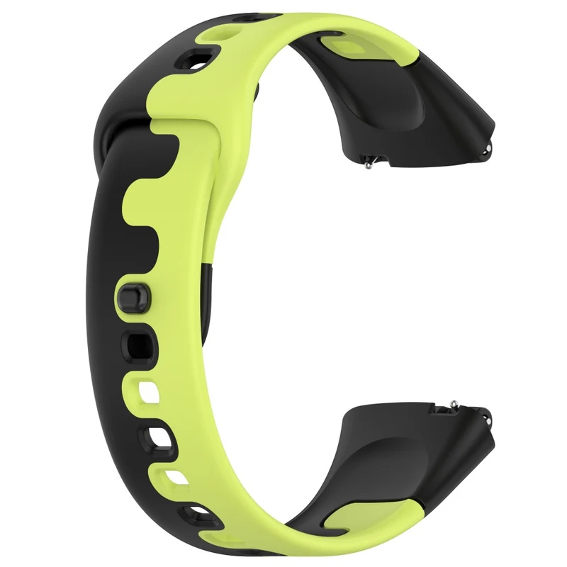 Xiaomi Redmi Watch 3 Active / Lite 3 splicing color silicone strap - Black / White