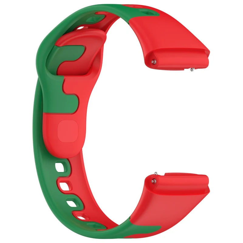 Xiaomi Redmi Watch 3 Active / Lite 3 splicing color silicone strap - Black / White