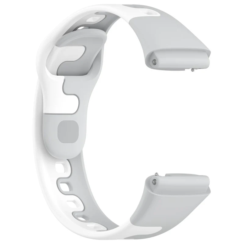 Xiaomi Redmi Watch 3 Active / Lite 3 splicing color silicone strap - Black / White