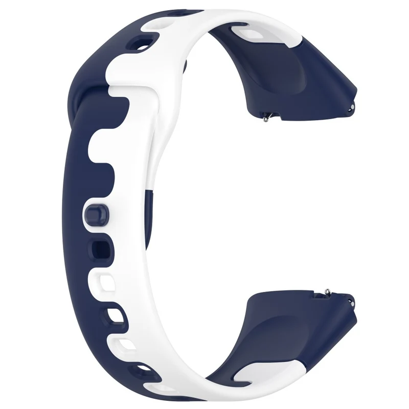 Xiaomi Redmi Watch 3 Active / Lite 3 splicing color silicone strap - Black / White