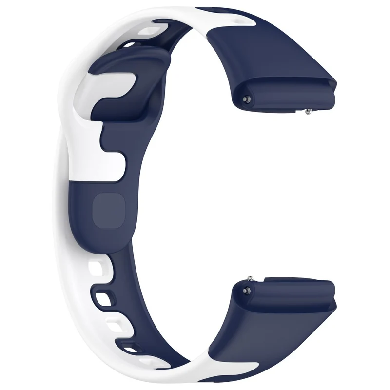 Xiaomi Redmi Watch 3 Active / Lite 3 splicing color silicone strap - Black / White