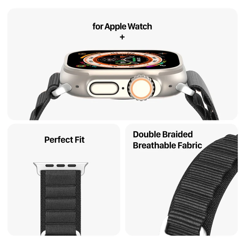 DUX DUCIS GS series for Apple Watch Series 8 (41mm) rugged loop strap