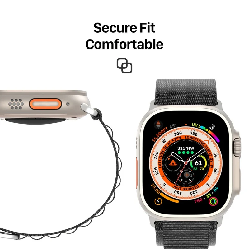 DUX DUCIS GS series for Apple Watch Series 8 (41mm) rugged loop strap