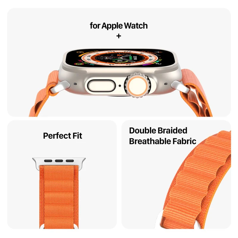DUX DUCIS GS series for Apple Watch Series 8 (41mm) rugged loop strap