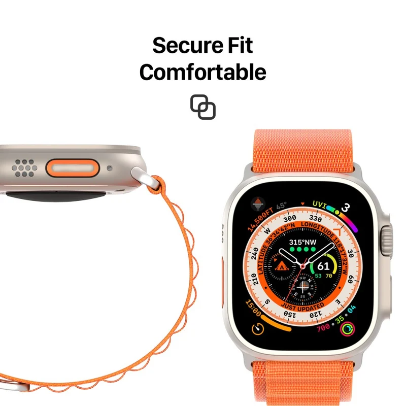 DUX DUCIS GS series for Apple Watch Series 8 (41mm) rugged loop strap