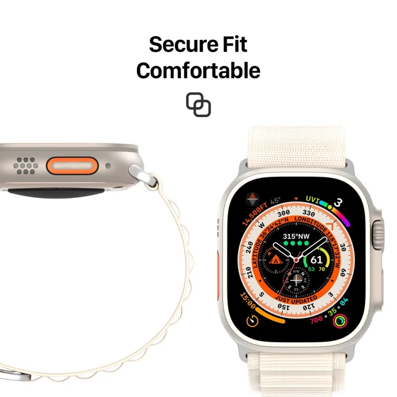 DUX DUCIS GS series for Apple Watch Series 8 (41mm) rugged loop strap