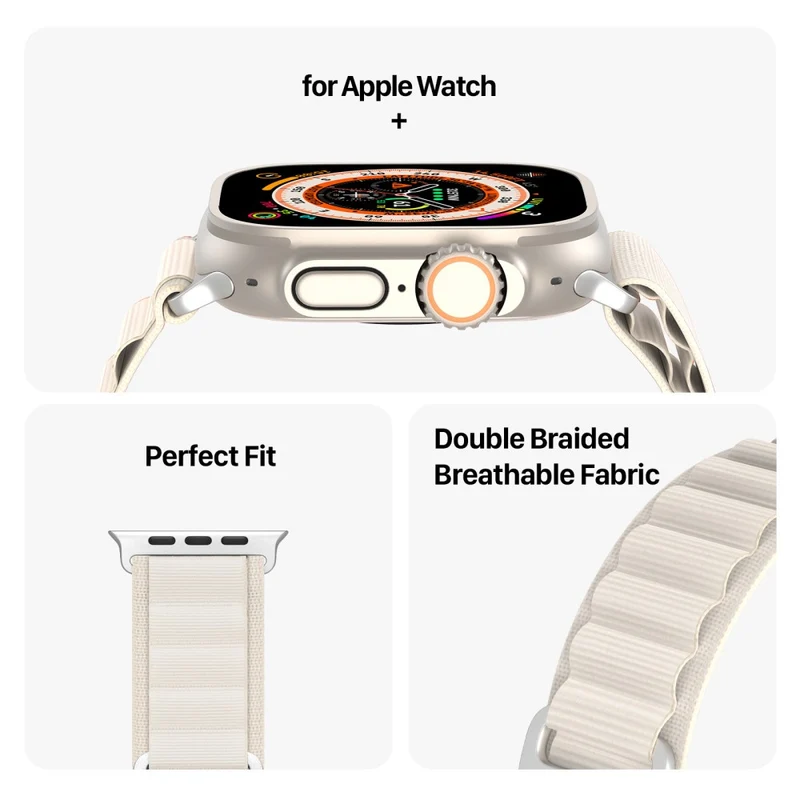DUX DUCIS GS series for Apple Watch Series 8 (45mm) / Watch Ultra rugged loop strap