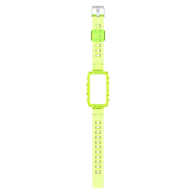 Clear style strap with cover for Huawei and Honor watch - Transparent Green