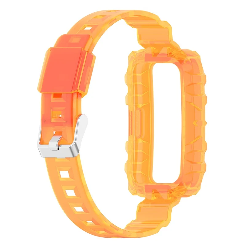 Clear style strap with cover for Huawei and Honor watch - Transparent Green