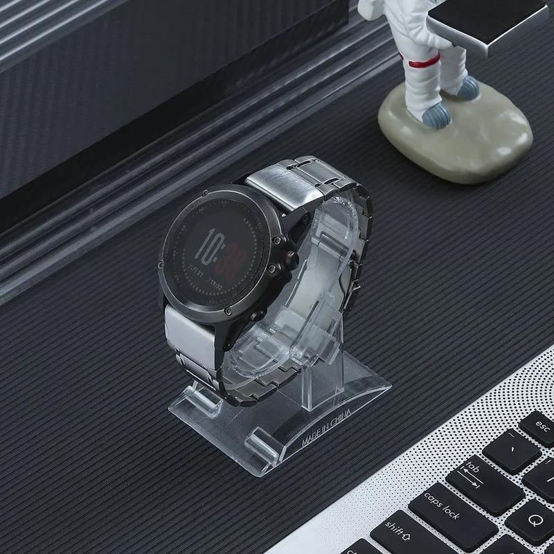 26mm 5 bead style titanium steel strap for Garmin and Coros watch