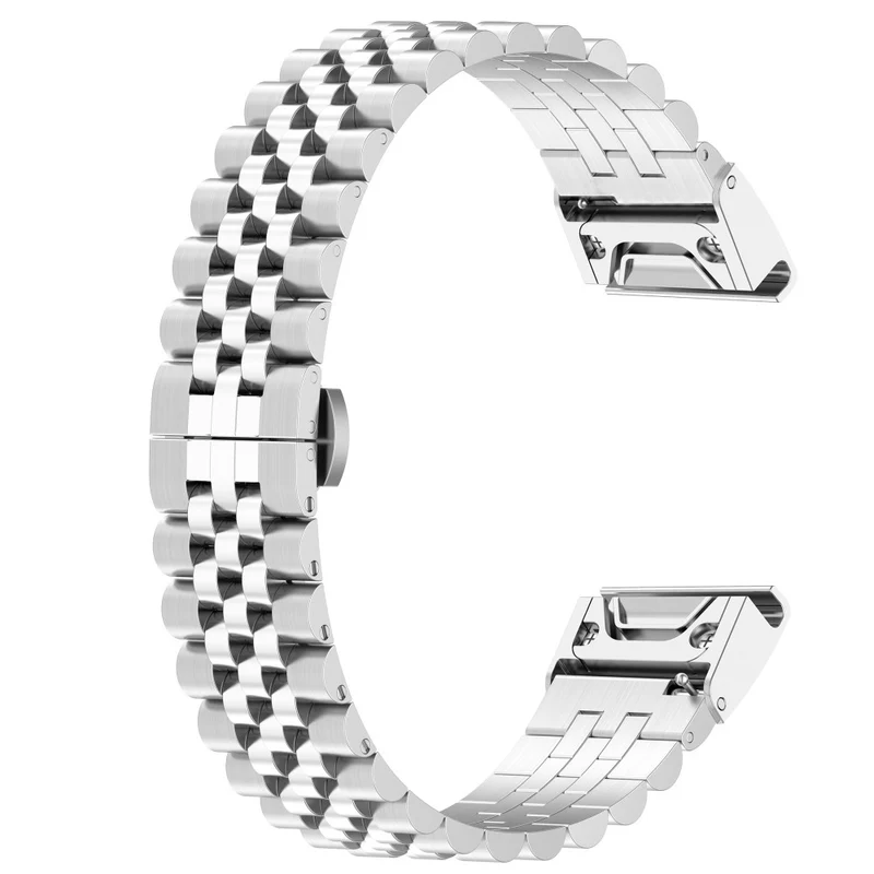 Garmin Fenix 7X / 6X / 6X Pro / 5X / 5X Plus stainless steel strap with tool