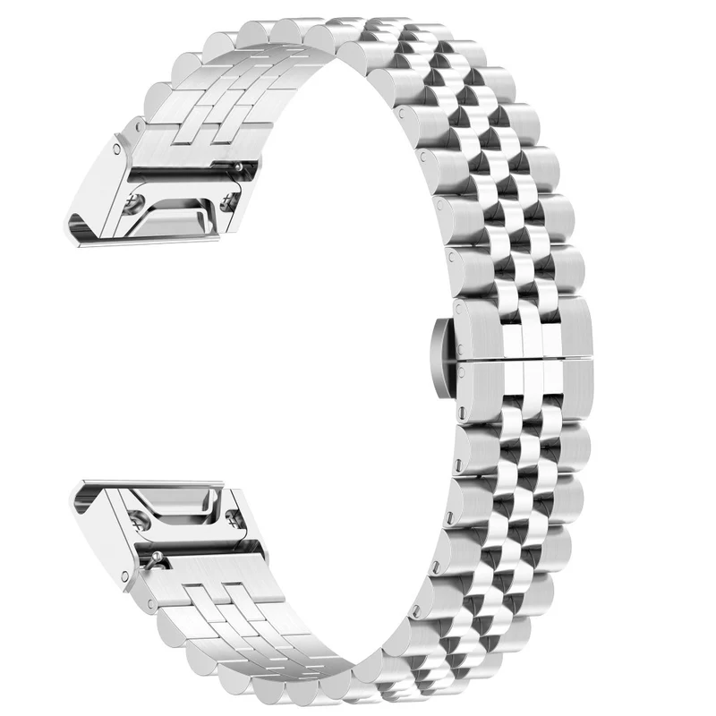 Garmin Fenix 7X / 6X / 6X Pro / 5X / 5X Plus stainless steel strap with tool