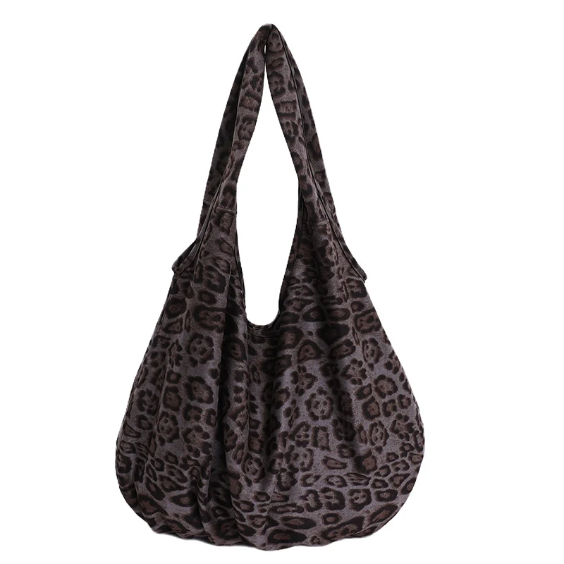 Weiche Wildleder Schlappe Tote Bag