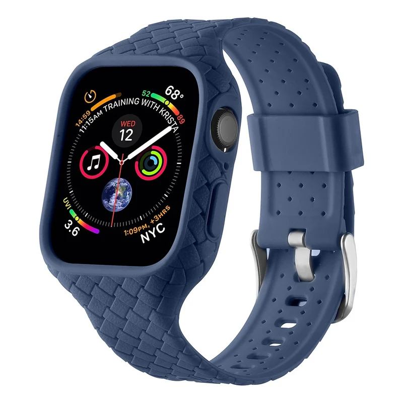 Apple Watch Series 8 (41mm) woven style strap with cover