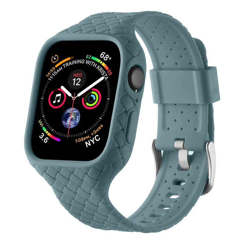 Apple Watch Series 8 (41mm) woven style strap with cover
