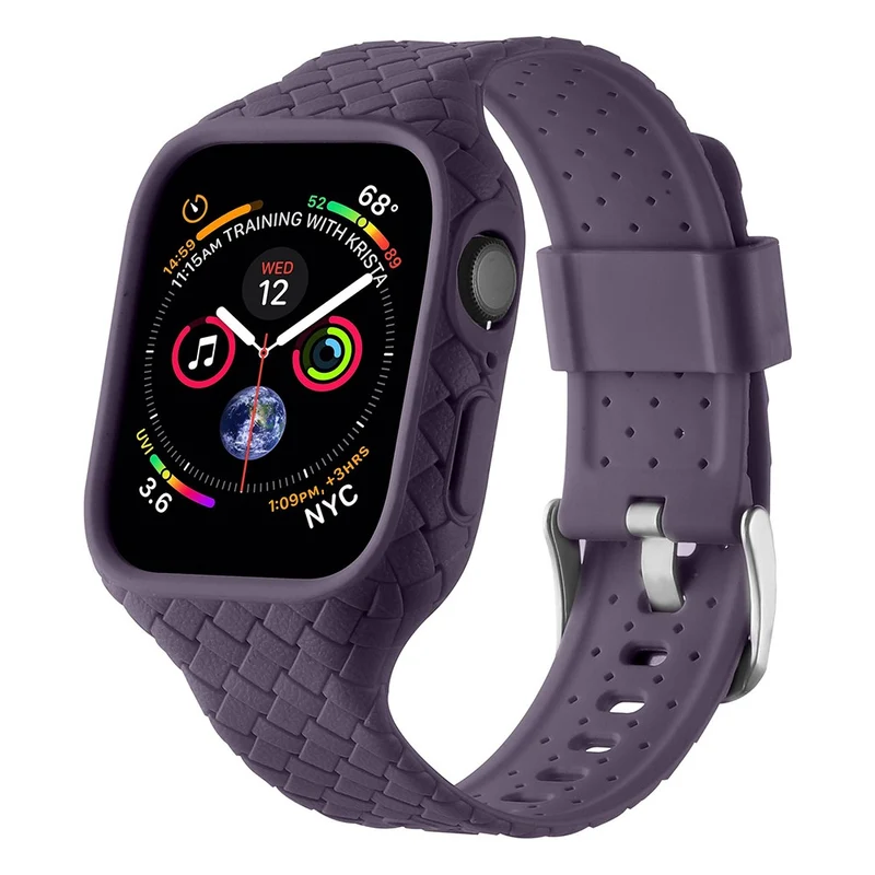 Apple Watch Series 8 (41mm) woven style strap with cover