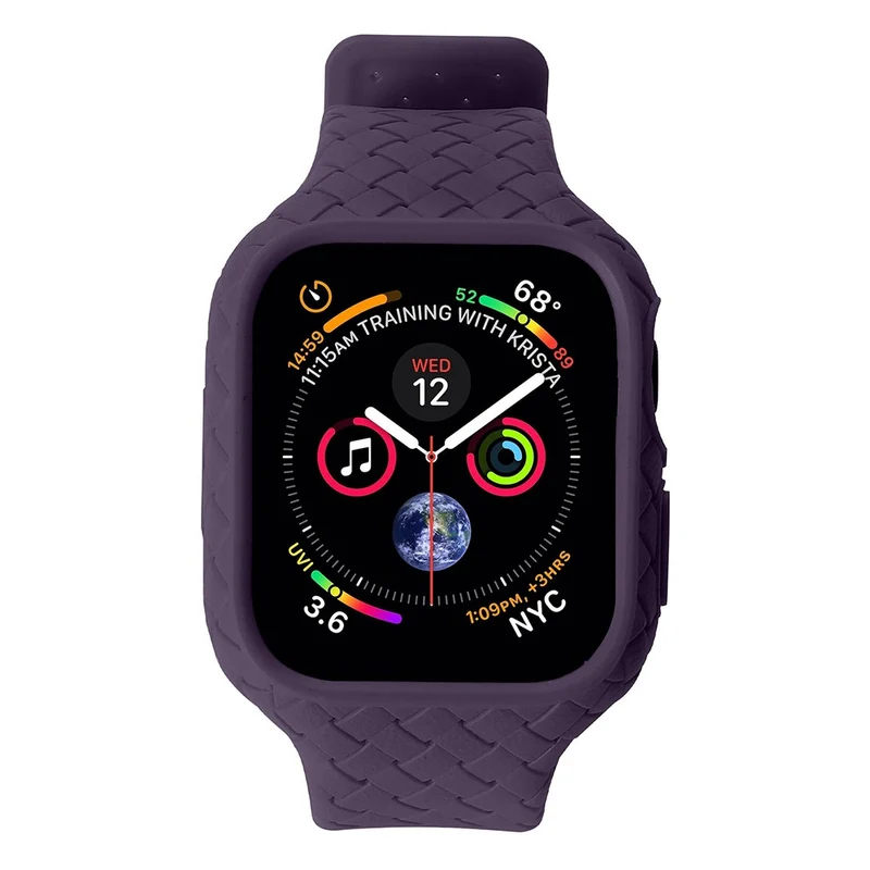 Apple Watch Series 8 (41mm) woven style strap with cover