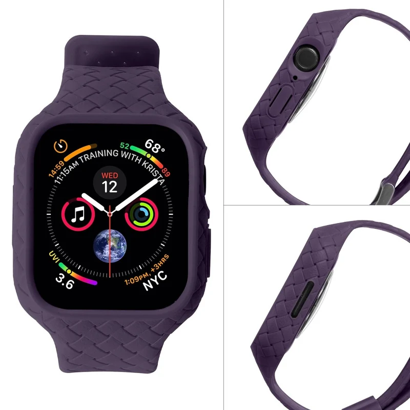 Apple Watch Series 8 (41mm) woven style strap with cover