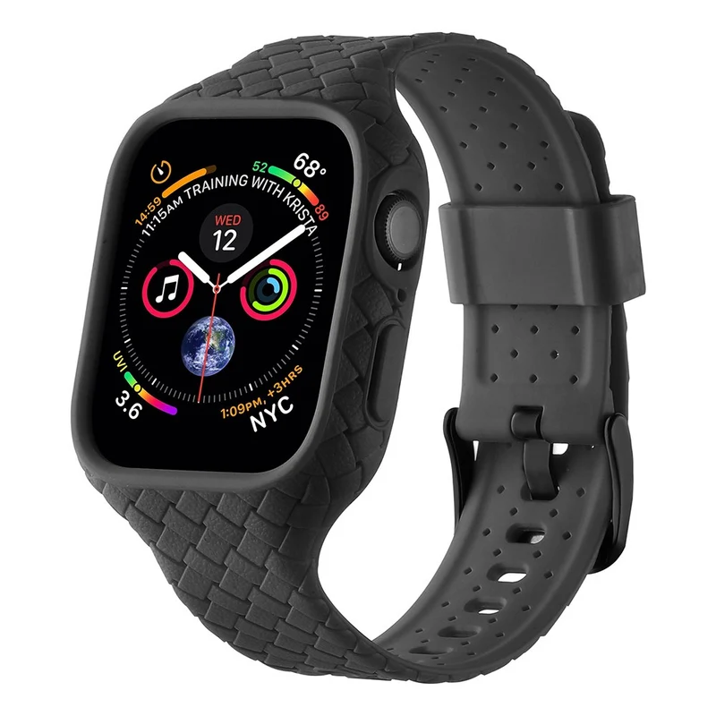 Apple Watch Series 8 (41mm) woven style strap with cover