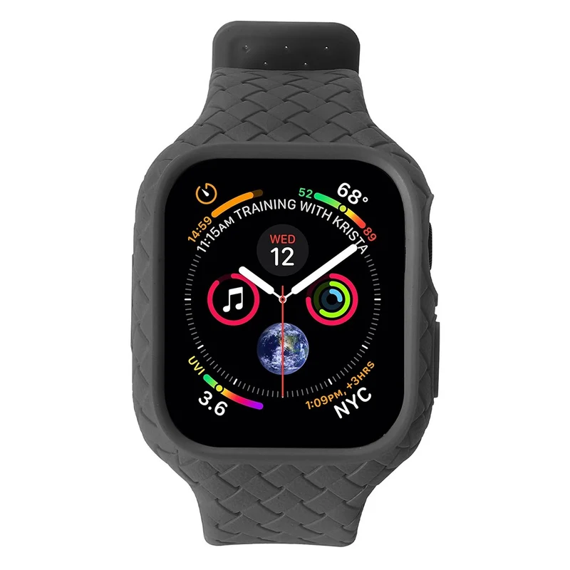 Apple Watch Series 8 (41mm) woven style strap with cover