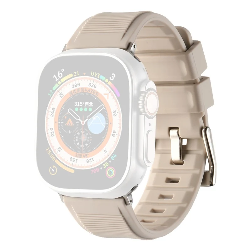 Apple Watch Series 8 (41mm) stripe surface style silicone strap
