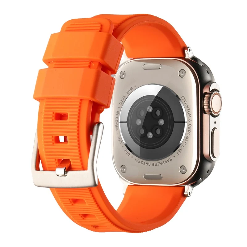 Apple Watch Series 8 (41mm) stripe surface style silicone strap