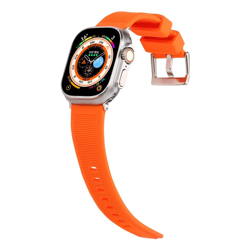Apple Watch Series 8 (41mm) stripe surface style silicone strap