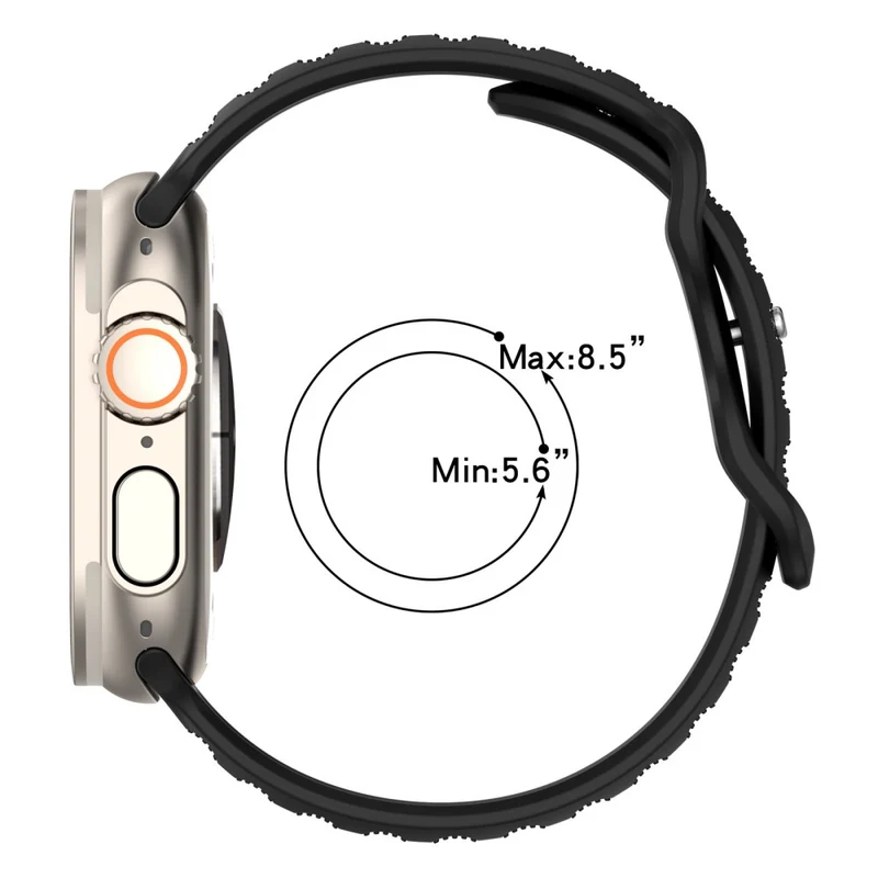 Apple Watch Series 8 (41mm) dot surface style silicone strap