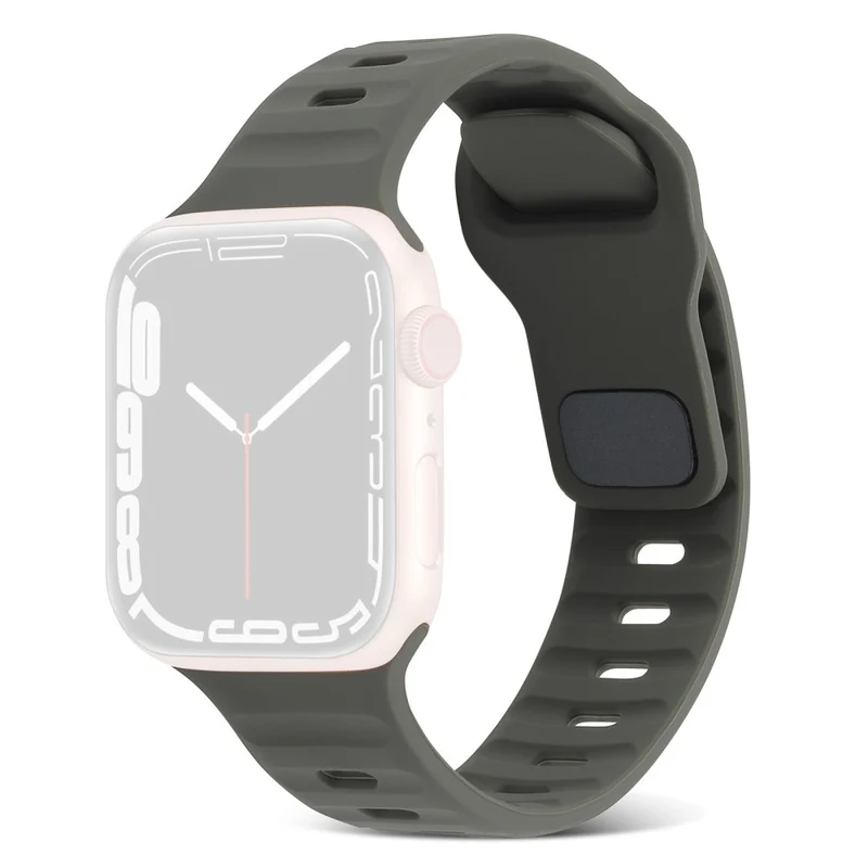 Apple Watch Series 8 (45mm) / Watch Ultra silicone strap with square buckle