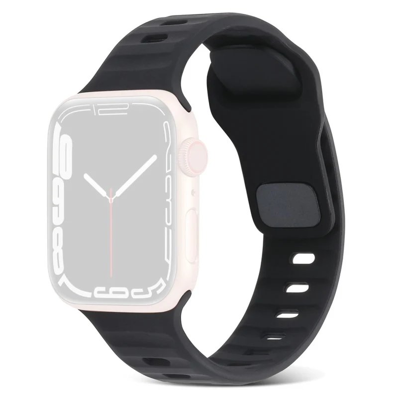Apple Watch Series 8 (41mm) silicone strap with square buckle